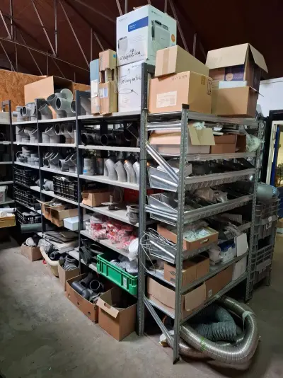 Partij installatiemateriaal/luchtbehandeling o.a. Itho Daalderop – kavel bij Onlineveilingmeester, Hoogeveen