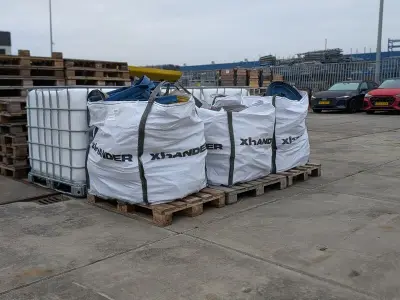 Partij brandweerslangen met Storz-koppeling, incl. 3x Xhander Big Bag – kavel bij Onlineveilingmeester, Heerenveen