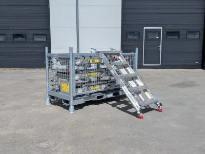 5x Calamiteiten-/steigertrap, Altrex – kavel bij Onlineveilingmeester, Heerenveen