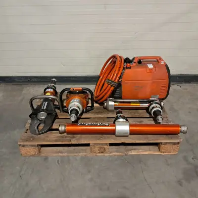 Set hydraulisch redgereedschap, Holmatro – kavel bij Onlineveilingmeester, Heerenveen