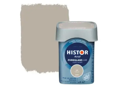 2x Lak zijdeglans, Histor, perfect finish, lei, 750 ml – kavel bij Onlineveilingmeester