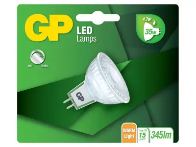 8x Spot LED, GP Lighting, 084983-ldce1, warm wit, mr16 – kavel bij Onlineveilingmeester
