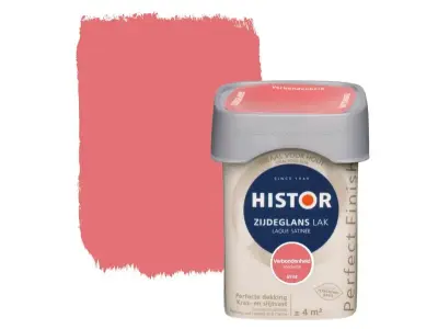Ca. 14x Lak zijdeglans, Histor, perfect finish, verbondenheid, 250 ml – kavel bij Onlineveilingmeester
