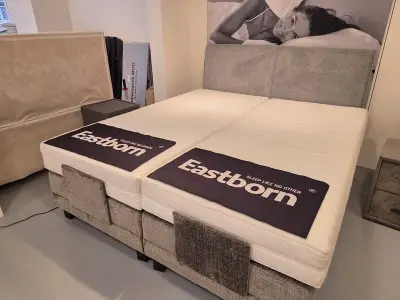 Boxspringset 180x200 cm, Fjord Oskar – kavel bij Onlineveilingmeester, Hoogeveen