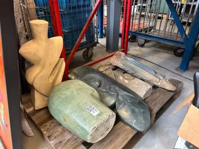 5x Beelden / sculptuur – kavel bij Onlineveilingmeester, Hoogeveen