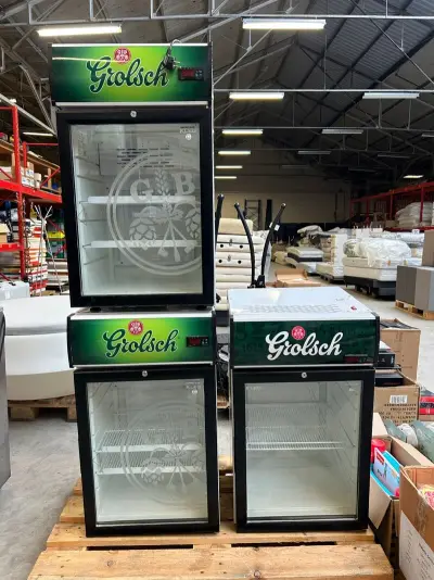 3x Koelkast Grolsch – kavel bij Onlineveilingmeester, Hoogeveen