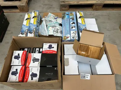 Ca. 50x Diversen w.o. elektrische pompen, outdoor items – kavel bij Onlineveilingmeester, Hoogeveen