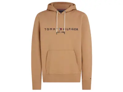 Tommy Hilfiger Logo Hoodie Safari Canvas Bruin - XL – kavel bij XL Auctions