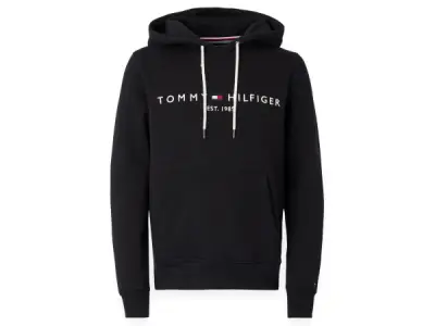 Tommy Hilfiger Logo Hoodie Zwart - L – kavel bij XL Auctions
