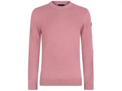 Presly & Sun Will Roundneck Knitted Pullover Old Pink - L – kavel bij XL Auctions
