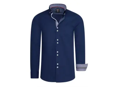 Rusty Neal Heren Overhemd Navy - S – kavel bij XL Auctions