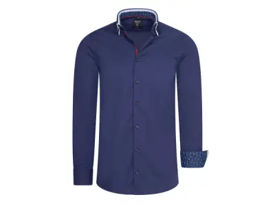 Rusty Neal Heren Overhemd Navy - M – kavel bij XL Auctions