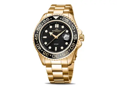 Rotorcraft horloge Ocean RC4405 heren goud – kavel bij XL Auctions