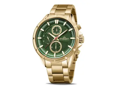 Rotorcraft horloge Gear RC2904 heren goud – kavel bij XL Auctions
