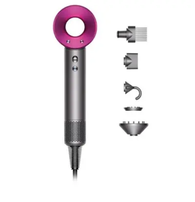 Föhn Dyson, Supersonic, zilver/paars – kavel bij Onlineveilingmeester, Zutphen