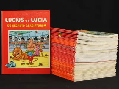 Lot van 50 Suske en Wiske Albums -Willy Vandersteen – kavel bij De Kringwinkel, Antwerpen