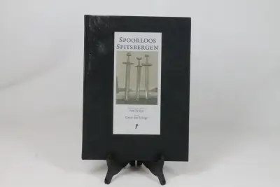 Kunst- en poëzieboek: Spoorloos Spitsbergen – kavel bij De Kringwinkel, Brecht