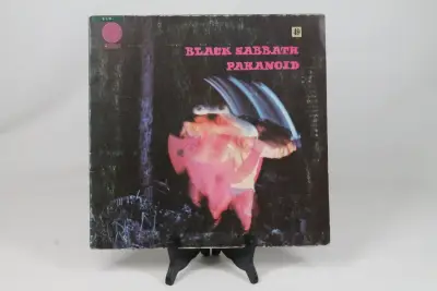 LP: Black Sabbath: Paranoid – kavel bij De Kringwinkel, Brecht