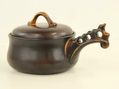 Vintage Melitta braadpan – kavel bij De Kringwinkel, Antwerpen