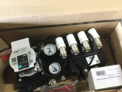 Vloerverwarming kompact verdeler, 4 groeps Robot, 257704 – kavel bij Onlineveilingmeester, Zutphen