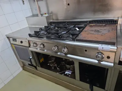 Inox kookopstelling Baron 70TPMV/G1203 – kavel bij Auctim, Koksijde