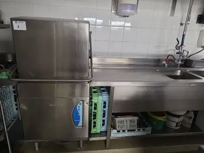 Inox vaatwasmachine Lamber – kavel bij Auctim, Koksijde