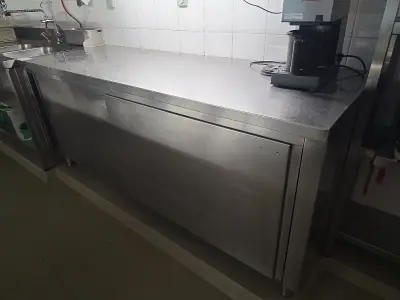 (5x) Inox keukenmeubilair – kavel bij Auctim, Koksijde