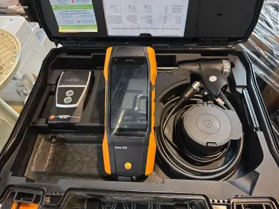 Rookgasanalyser TESTO 300 – kavel bij Auctim, Aartselaar
