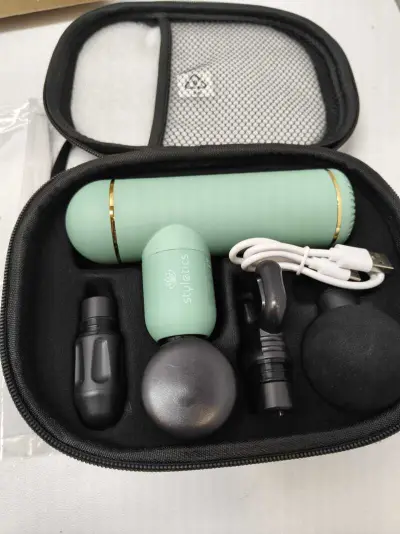 Massage gun Styletics, mint groen – kavel bij Onlineveilingmeester, Zutphen