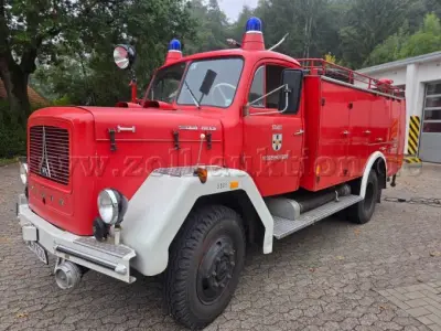 1 Tanklöschfahrzeug Magirus-Deutz TLF 16/24 T – Baujahr 1965 – kavel bij Zoll-Auktion, Visselhövede