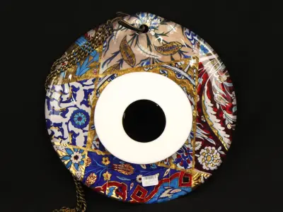 XL Paşabahçe İznik Nazarlık Turks boze-oog-amulet – kavel bij De Kringwinkel, Antwerpen