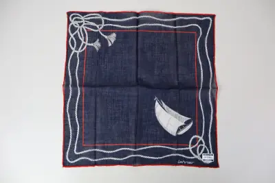 Lehner katoenen zakdoek – kavel bij De Kringwinkel, Izegem