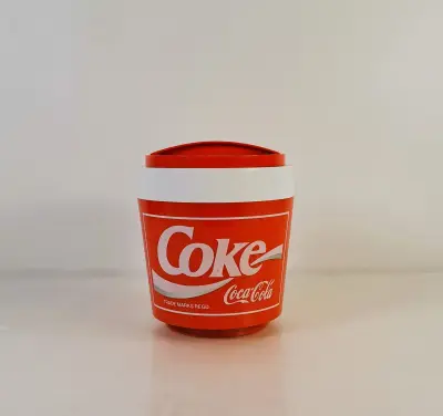 Vintage jaren 60 Coca-Cola Coke koelbox van Schmidt-Imex Belgium – kavel bij De Kringwinkel, Turnhout