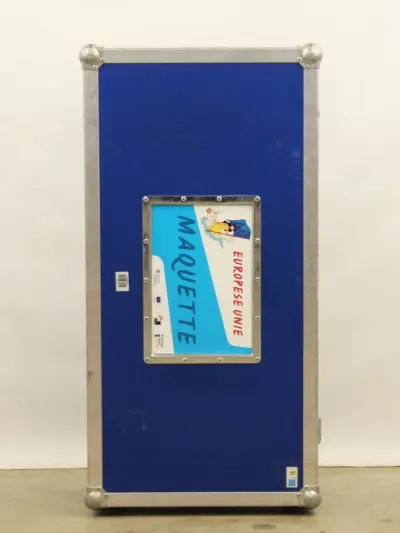 Grote professionele flightcase / transportkoffer op wielen – kavel bij De Kringwinkel, Antwerpen