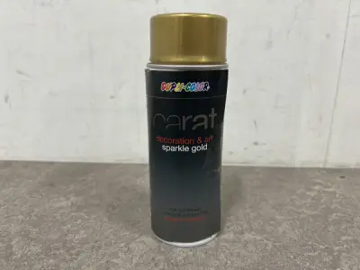 12x Dupli-Color spuitlak Sparkle Gold 400ml Carat – kavel bij XL Auctions