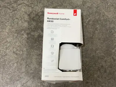 2x Honeywell progameerbare radiatorthermostaat HR-30 – kavel bij XL Auctions