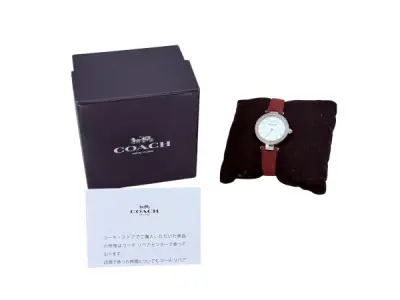 Coach | Elegant Dameshorloge met Kristallen Bezel – kavel bij XL Auctions