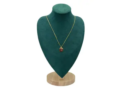 Vintage | Elegante 18K Gold Filled Emaille Collier – kavel bij XL Auctions