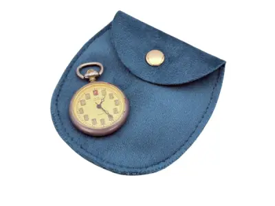 Commodoor | Klassiek Vintage Zakhorloge met Etui – kavel bij XL Auctions