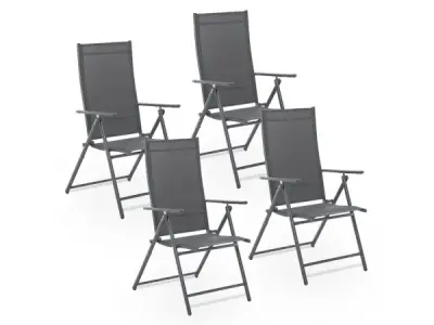Tuinstoel / Kampeerstoel Calena - Set van 4 – kavel bij XL Auctions