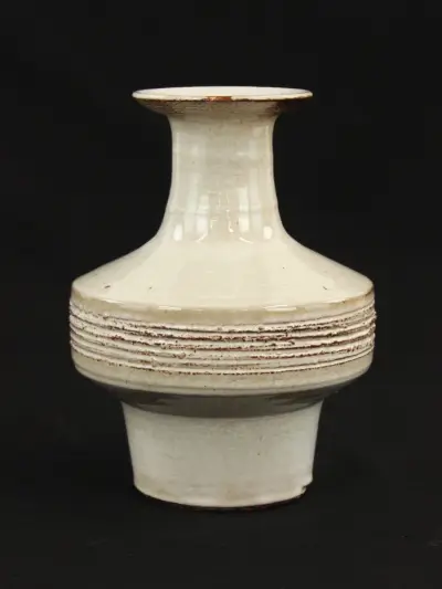 Elisabeth Vandeweghe For Perignem keramische vaas – kavel bij De Kringwinkel, Antwerpen