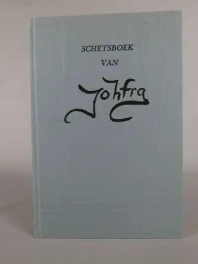 Schetsboek van Johfra - kunstboek – kavel bij De Kringwinkel, Diest