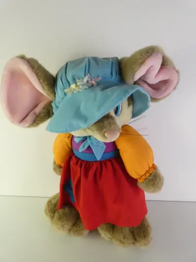 Vintage knuffel van Tanya Mousekewitz – kavel bij De Kringwinkel, Heverlee