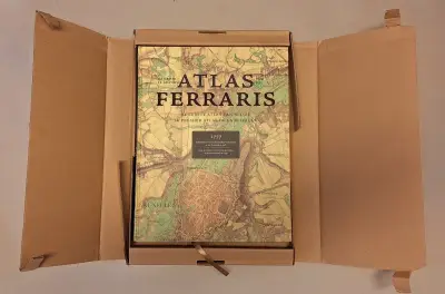 Atlas Ferraris - De eerste atlas van België 1777 – kavel bij De Kringwinkel, Aalst