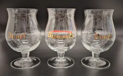Duvel bierglazen 'Gentse feesten' – kavel bij De Kringwinkel, Aalst