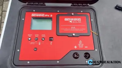 Installationspüfgerät BENNING PV3 – kavel bij industrieauktion.online, Essen