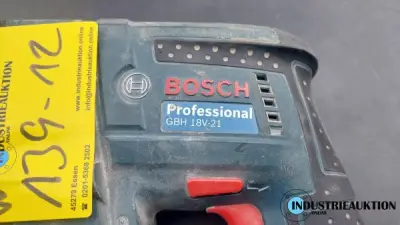 Akku-Bohrhammer BOSCH GBH 18V-21 – kavel bij industrieauktion.online, Essen
