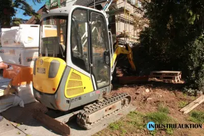 Mini-Bagger WACKER NEUSON ET18 – kavel bij industrieauktion.online, Remscheid