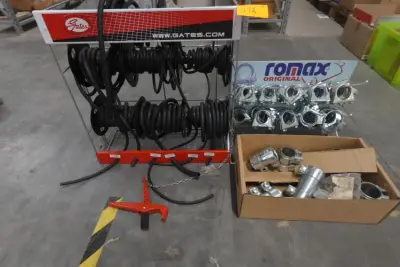 2x Rekje slangen & clamps – kavel bij Openbare Verkopen