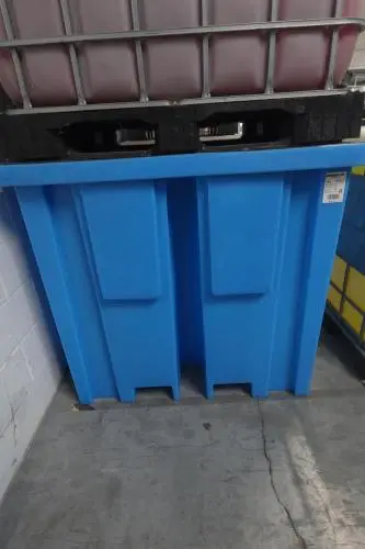 Lekbak voor 1 ibc container Romold – kavel bij Openbare Verkopen